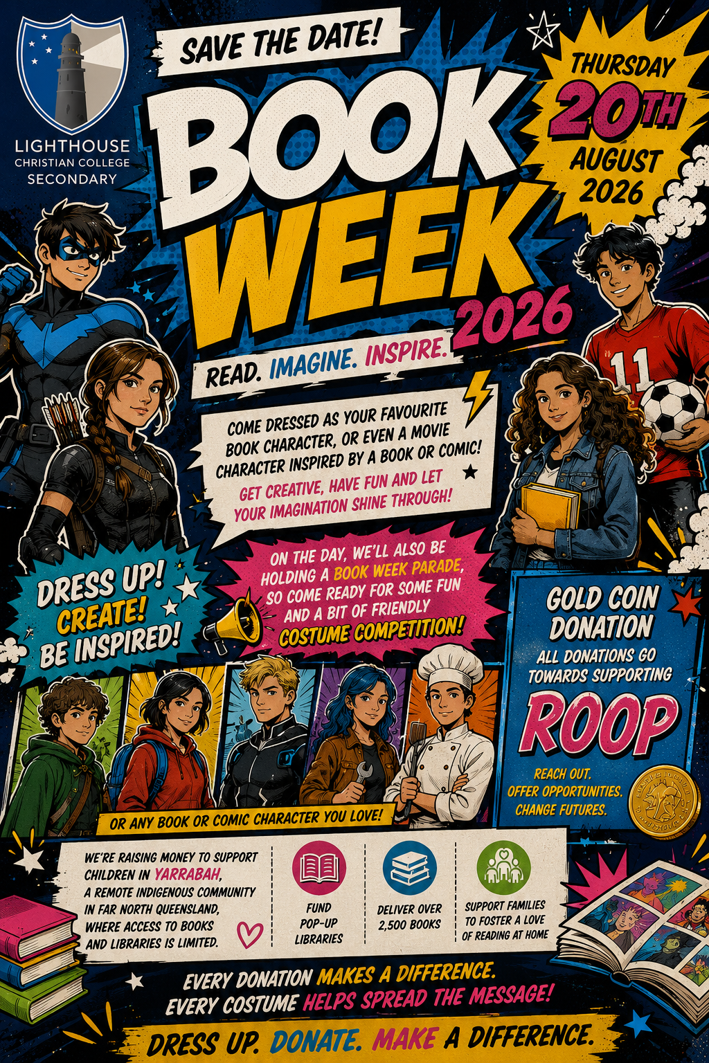 Secondary Book Week 2026 LCC PGJ